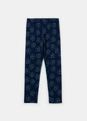 Printed Stretch Cotton Leggings