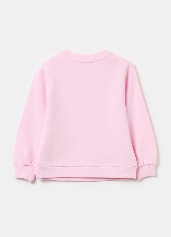 Ovs Solid Colour Sweatshirt In French Terry