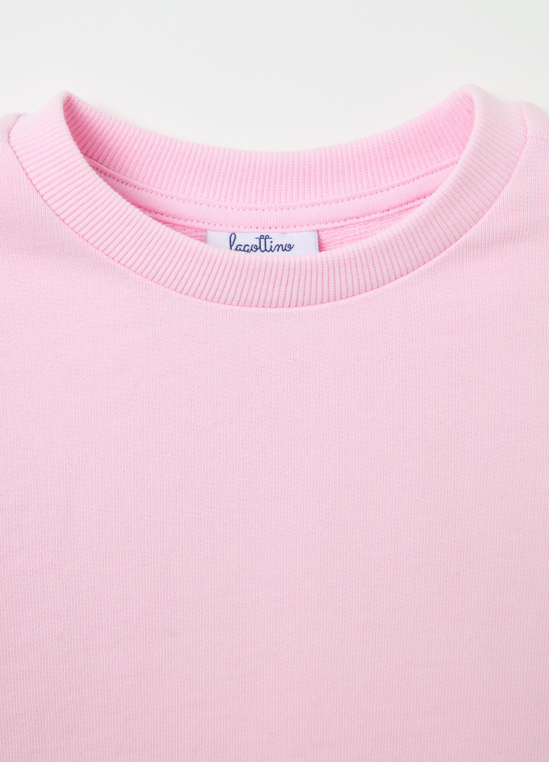 Solid Colour Sweatshirt In French Terry