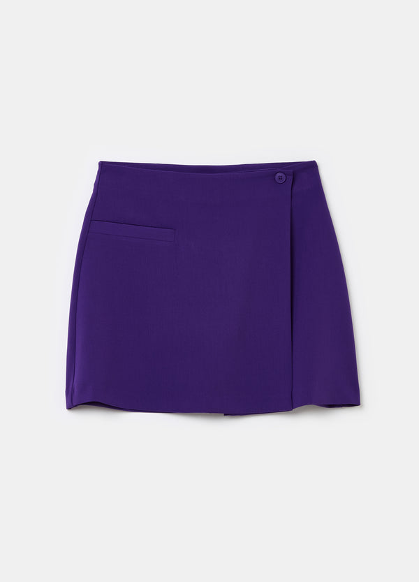 Ovs Short Wraparound Skirt