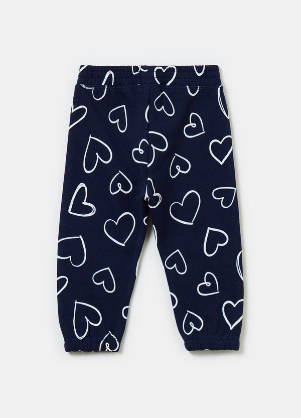 Ovs Joggers With Elasticated Edging And Print