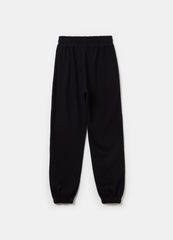 Fleece Joggers With Elasticated Edging