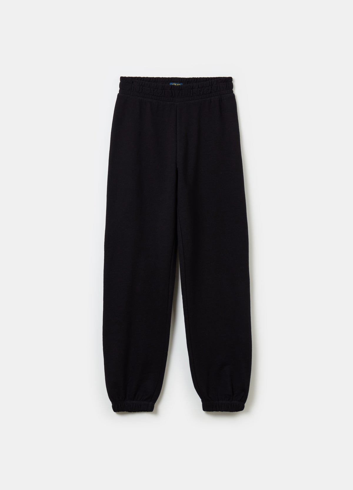 Fleece Joggers With Elasticated Edging