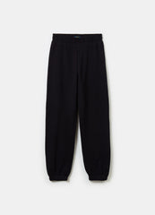 Fleece Joggers With Elasticated Edging