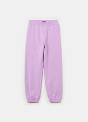 Fleece Joggers With Elasticated Edging