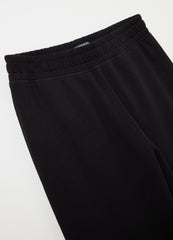 Joggers In Fleece With Elasticated Edging And Print