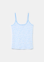 Ovs Pyjama Top With Small Flowers Print