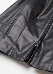 Biker Jacket With Shiny Effect