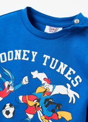 Ovs T-Shirt With Daffy Duck And Bugs Bunny Print