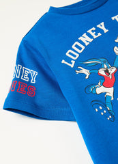 Ovs T-Shirt With Daffy Duck And Bugs Bunny Print