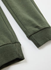 Ovs Fleece Joggers With Pockets And Drawstring