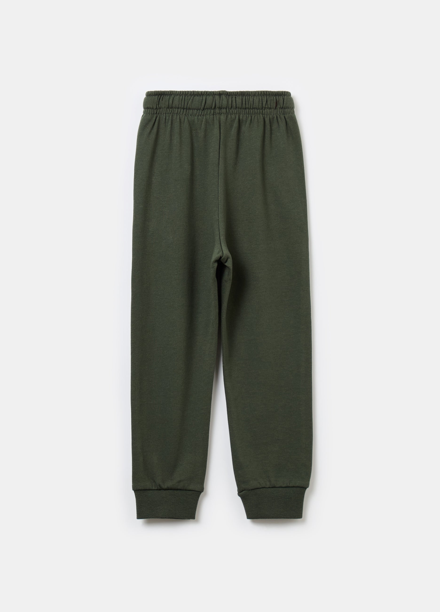 Ovs Fleece Joggers With Pockets And Drawstring