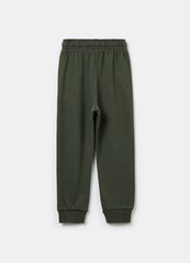 Ovs Fleece Joggers With Pockets And Drawstring
