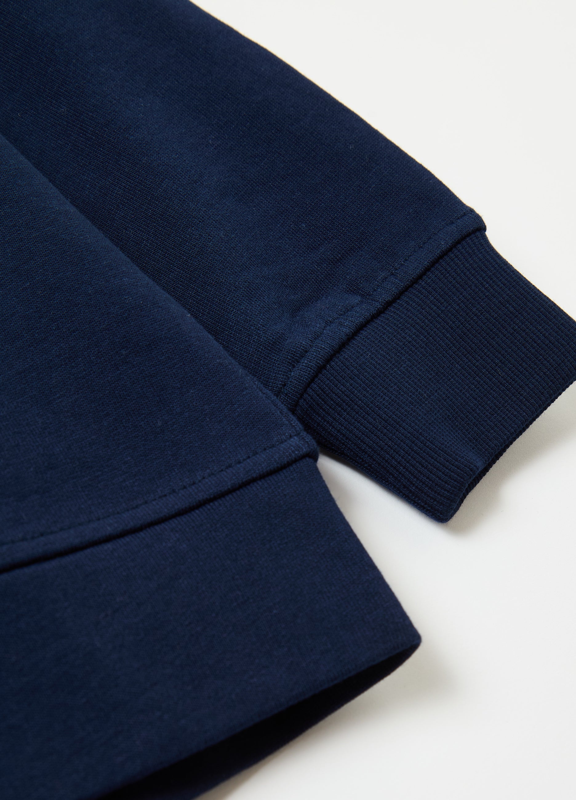 Ovs Full-Zip Sweatshirt In French Terry With Hood