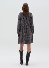 Ovs Short Dress With Print With Foulard