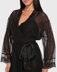 Isla & Evie Mesh Midi Robe