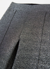 Stretch Flare-Fit Treggings With Lurex