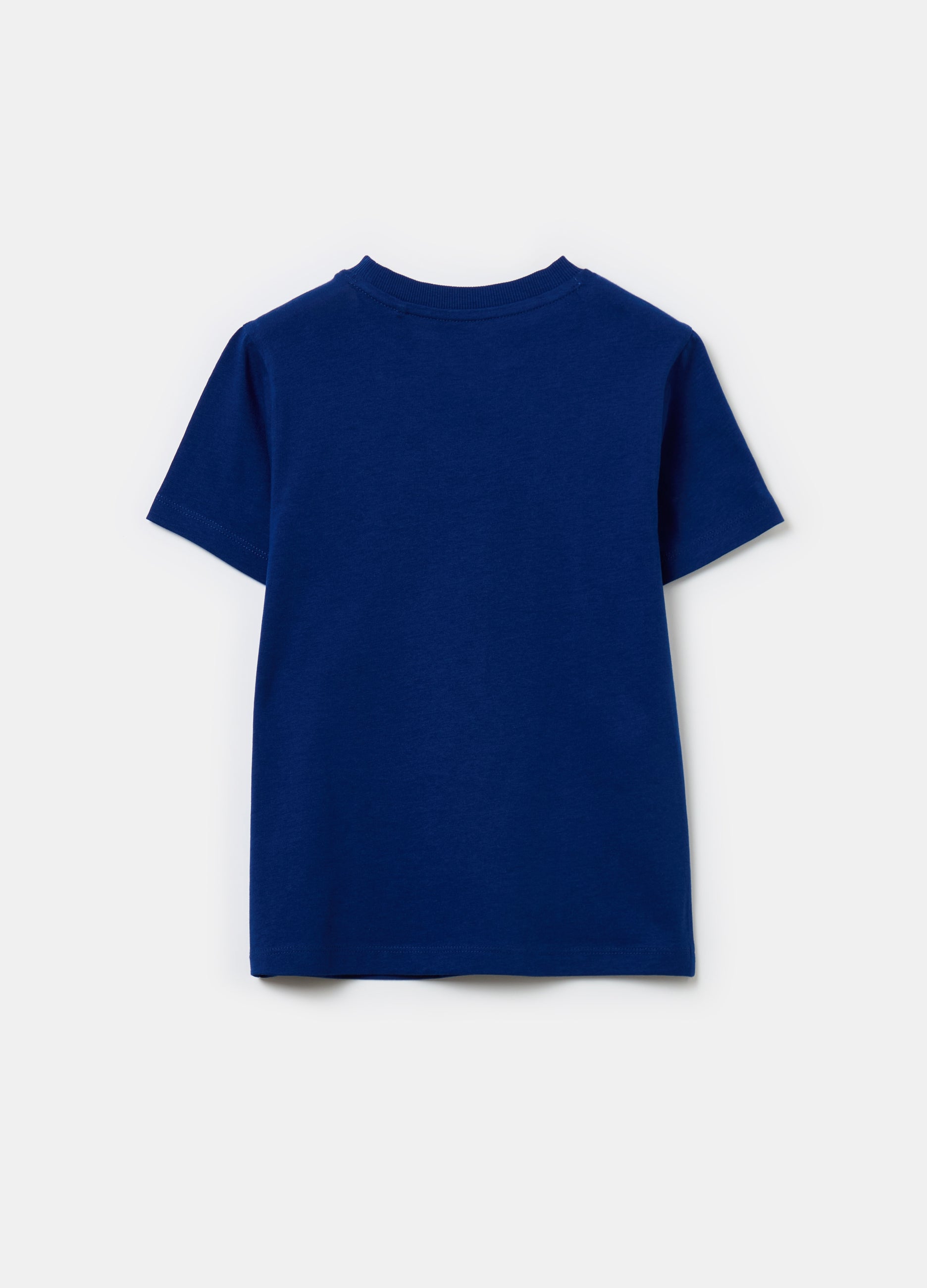 Ovs Solid Colour T-Shirt In Organic Cotton