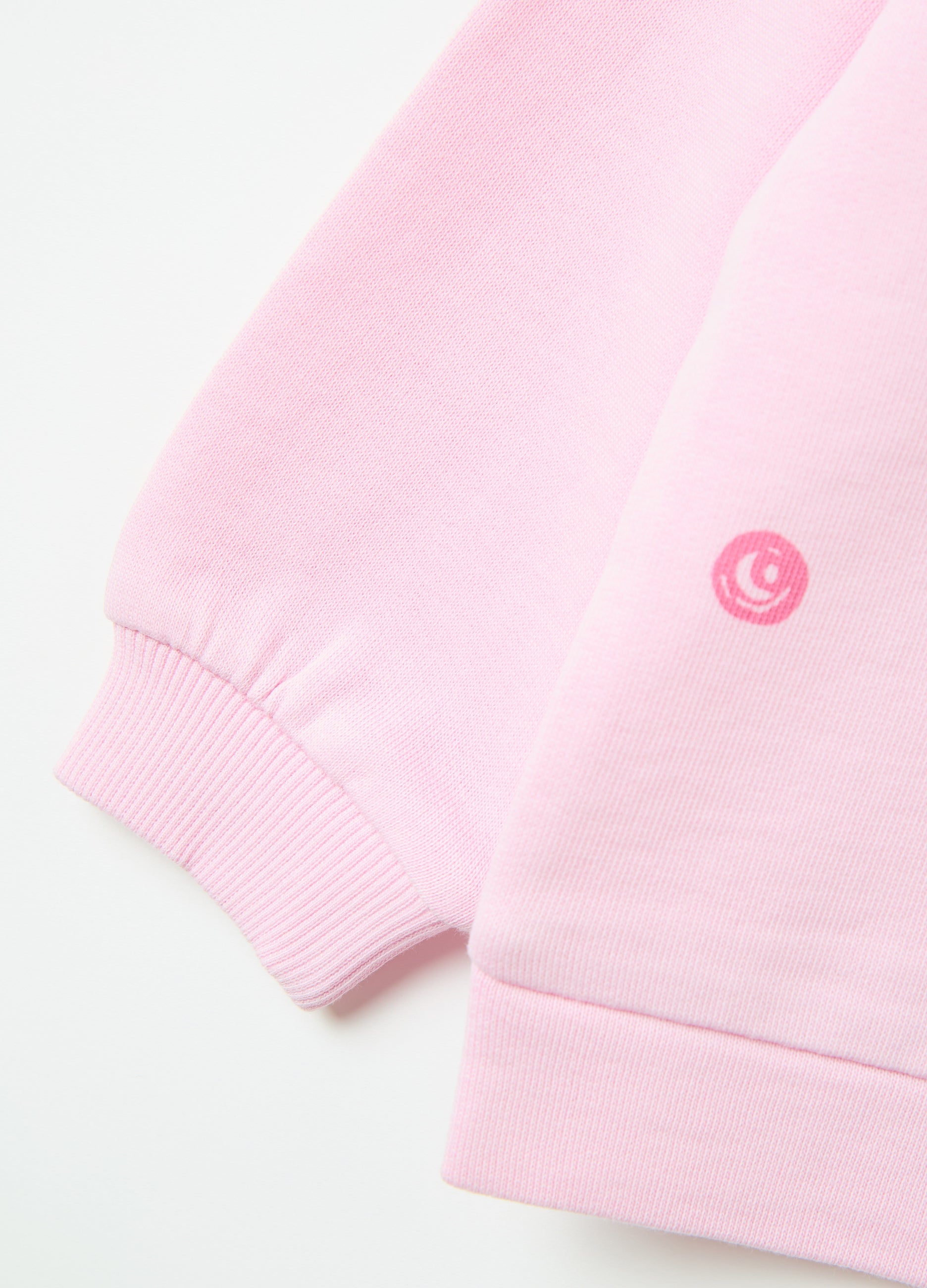 French Terry Sweatshirt With Print