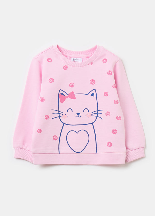 سويت شيرت Ovs French Terry بطبعة
