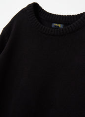 Oversized Pullover With Jacquard Lettering