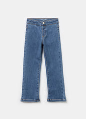 Flare-Fit Stretch Jeans