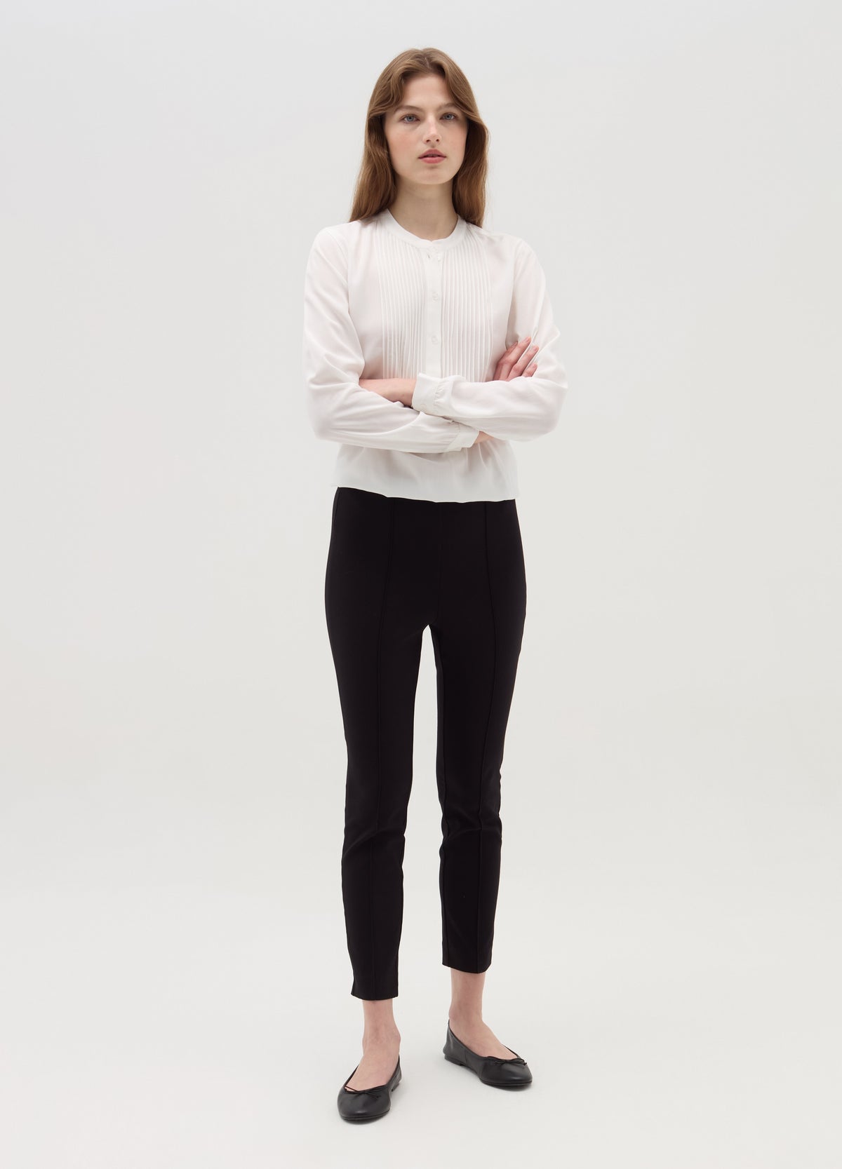 Leggings With Raised Stitching