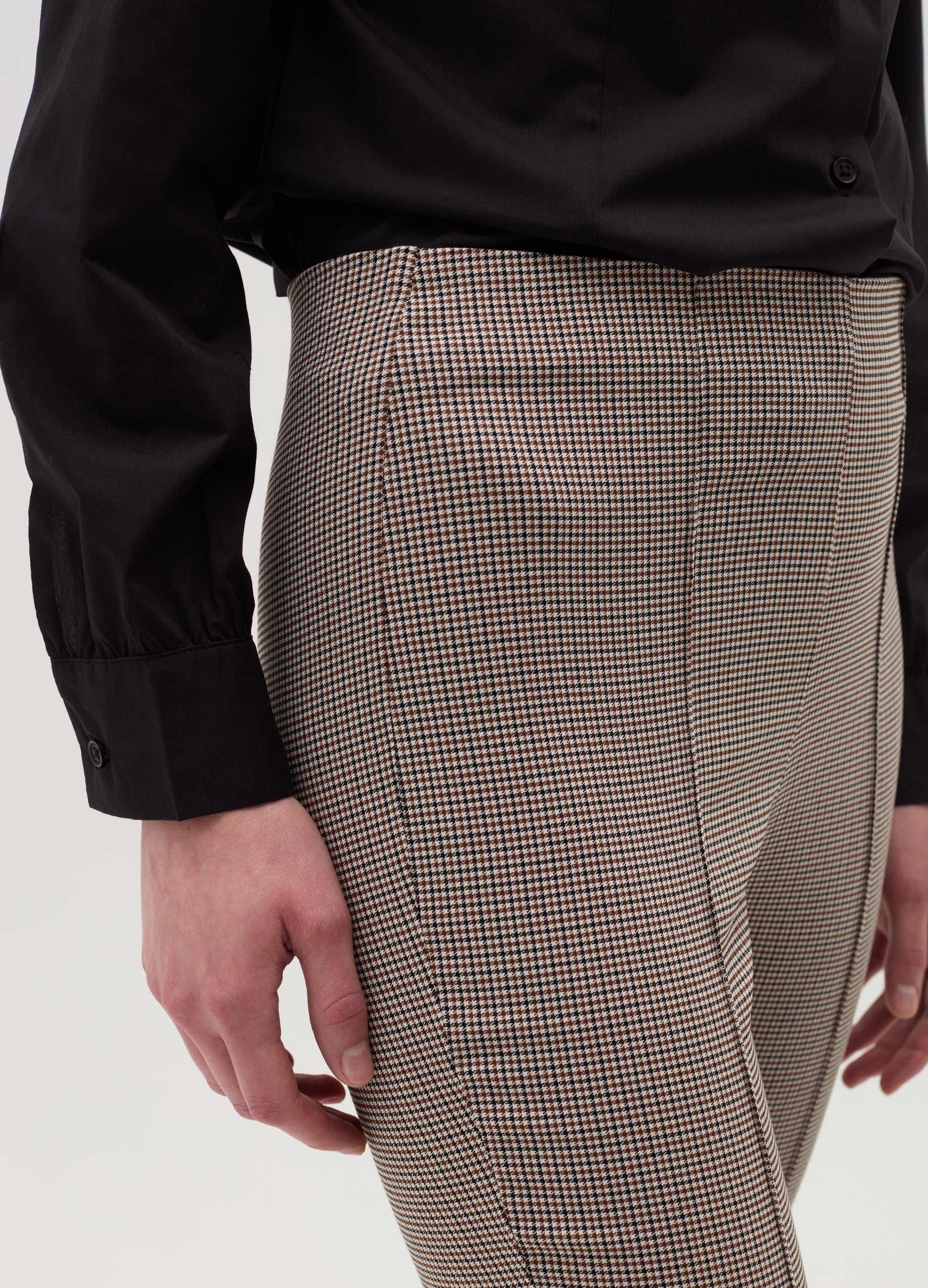 Leggings With Raised Stitching