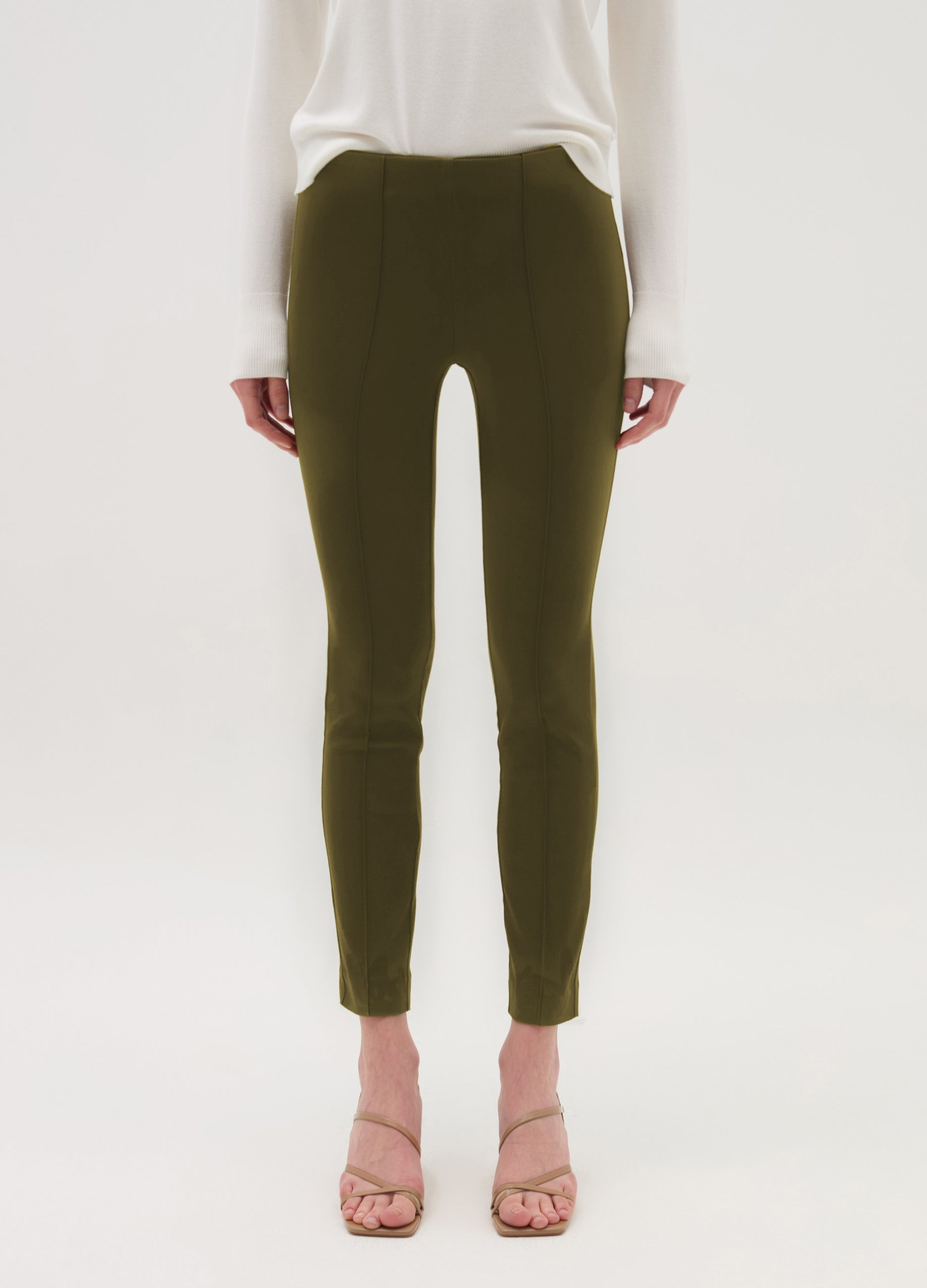 Leggings With Raised Stitching