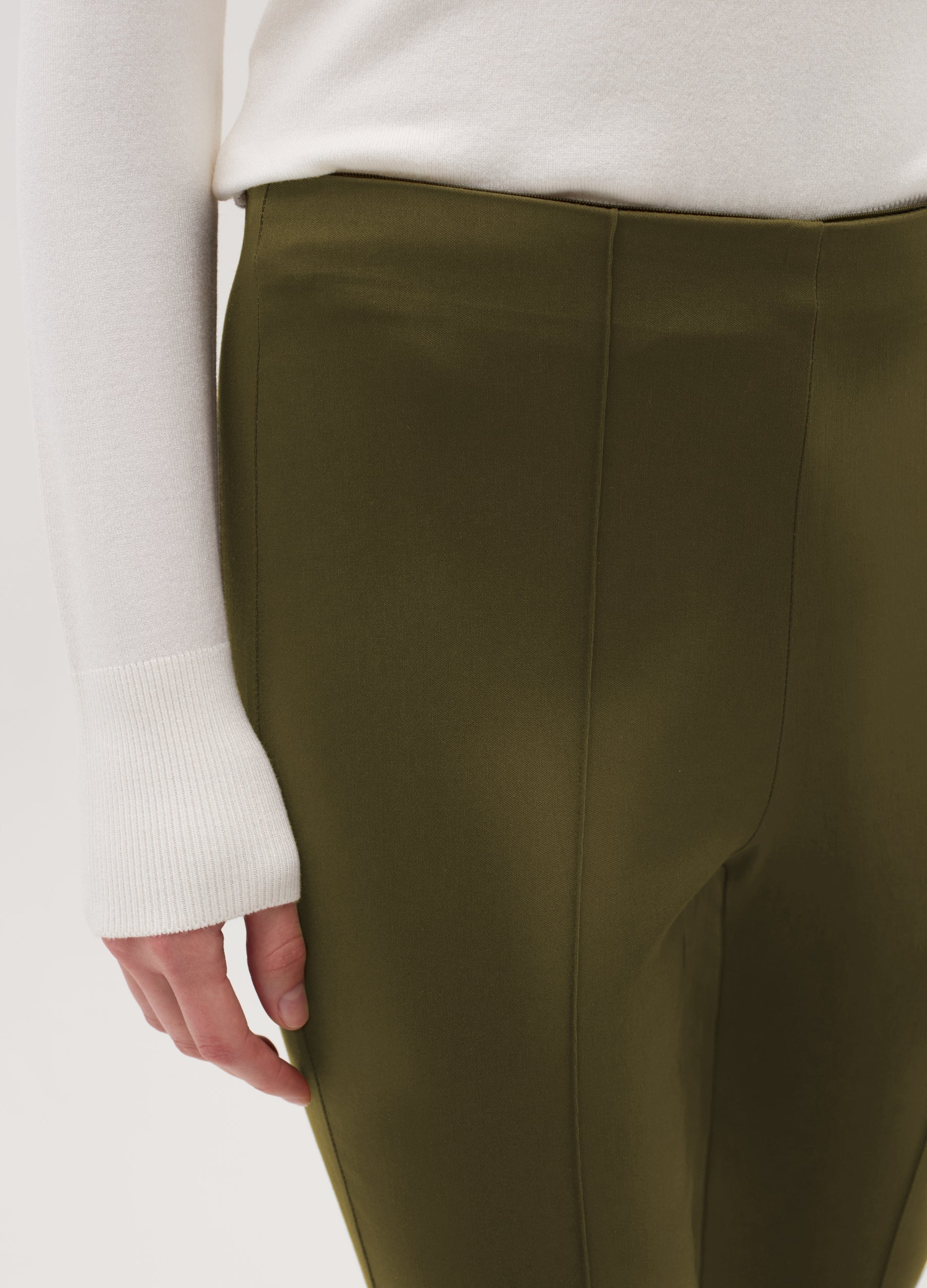 Leggings With Raised Stitching