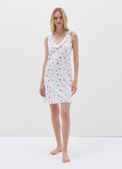 Nightdress With Hearts Print