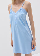 Nightdress With Openwork Edging