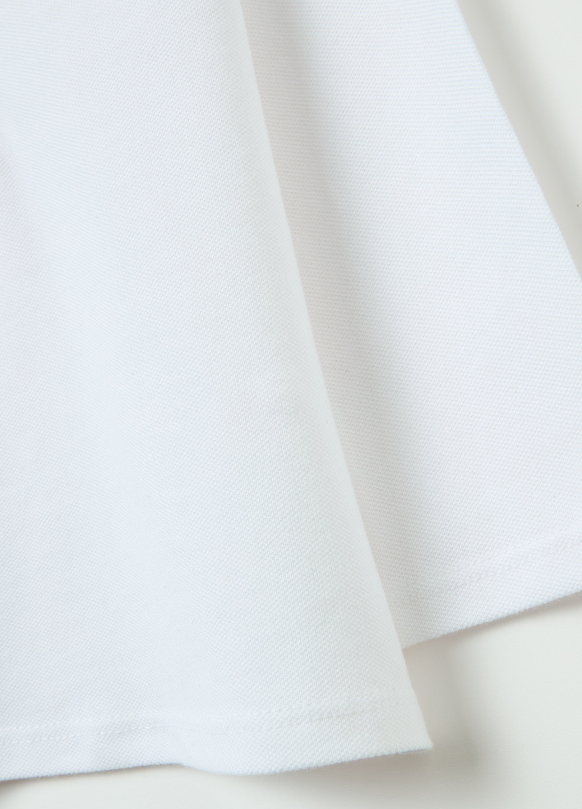 Long-Sleeved Polo Shirt In Organic Cotton