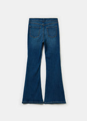 Flare-Fit Jeggings With Pockets