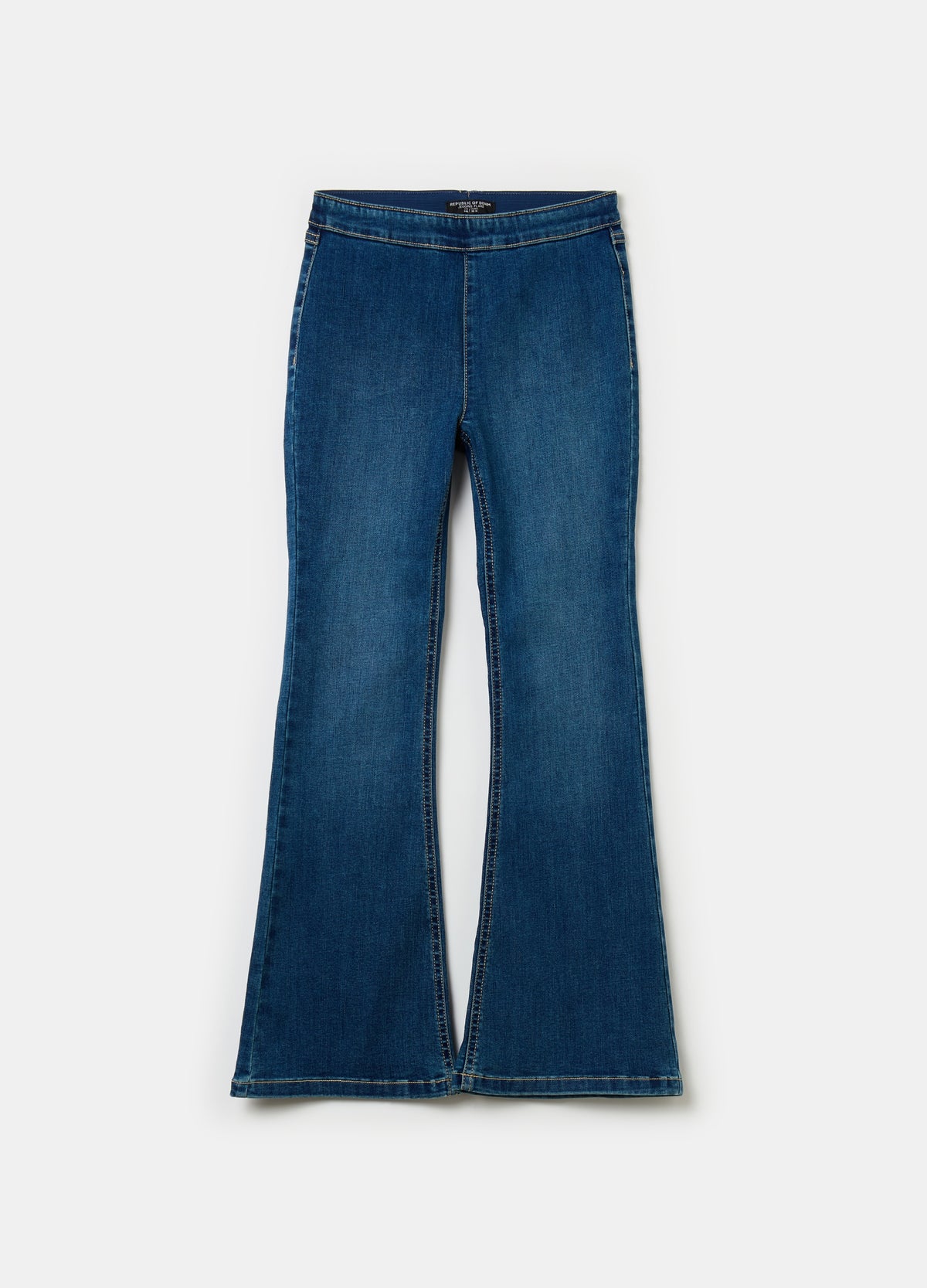 Flare-Fit Jeggings With Pockets