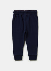 Fleece Joggers With Drawstring And Print