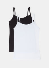 Two-Pack Vests With Bow