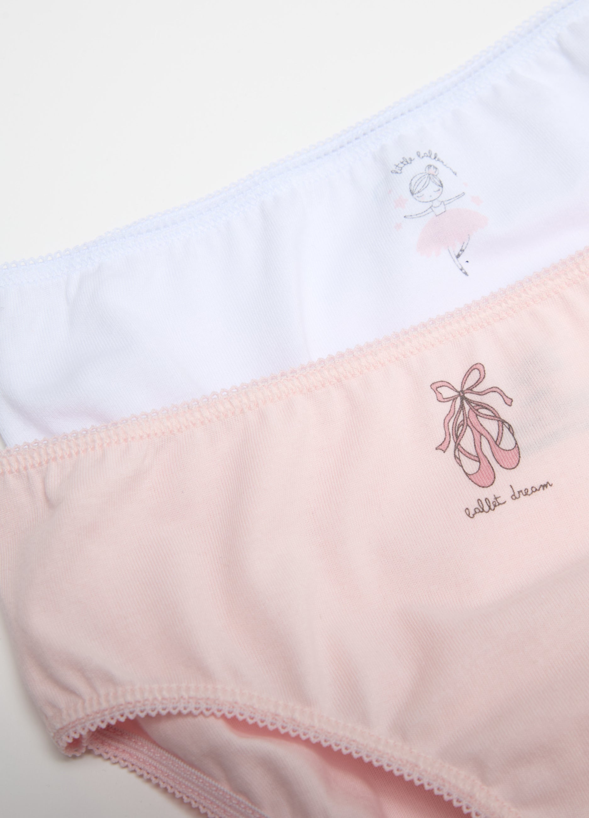 Five-Pack Briefs With Bow And Pattern
