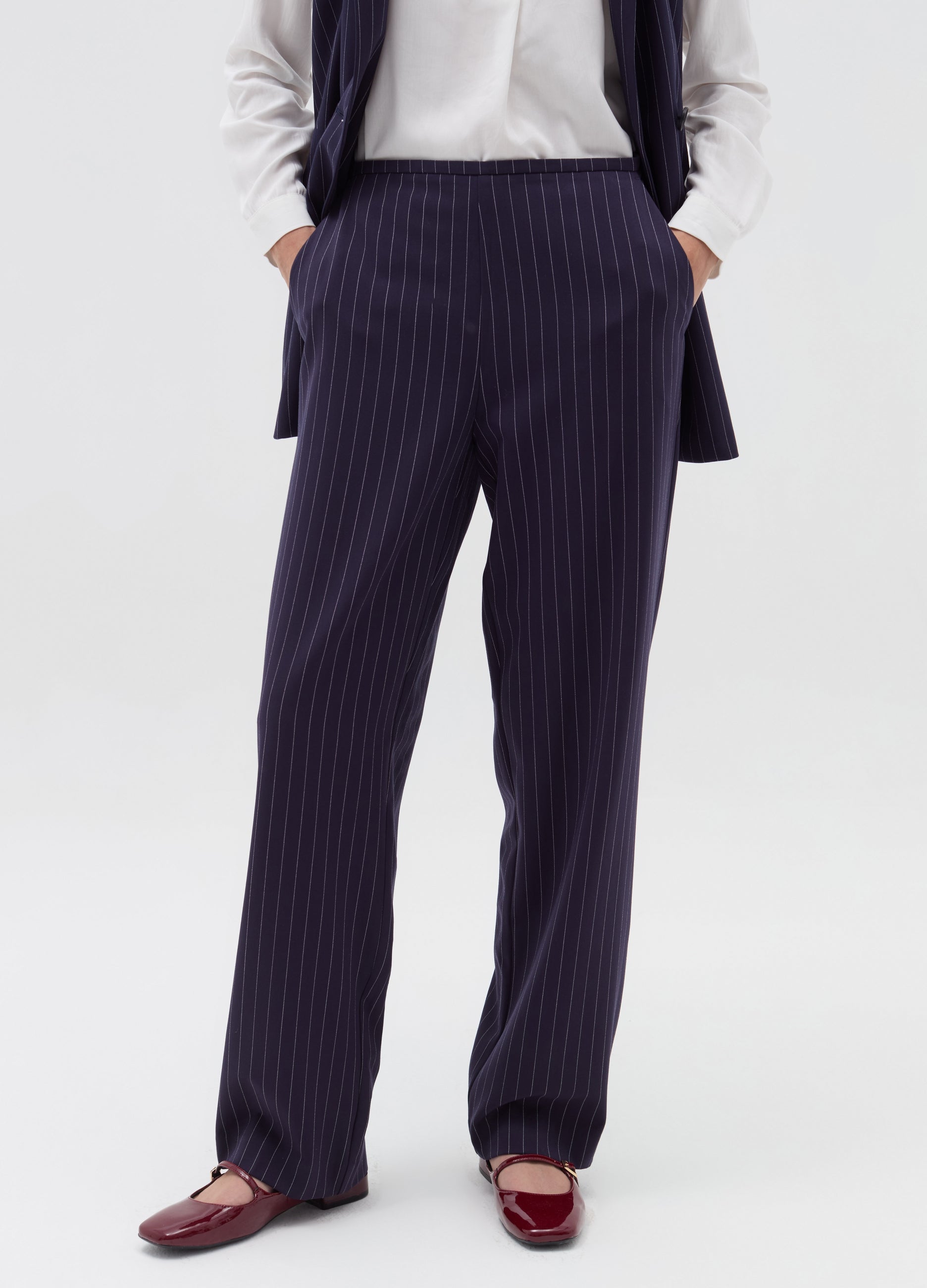 Ovs Straight-Fit Stretch Trousers