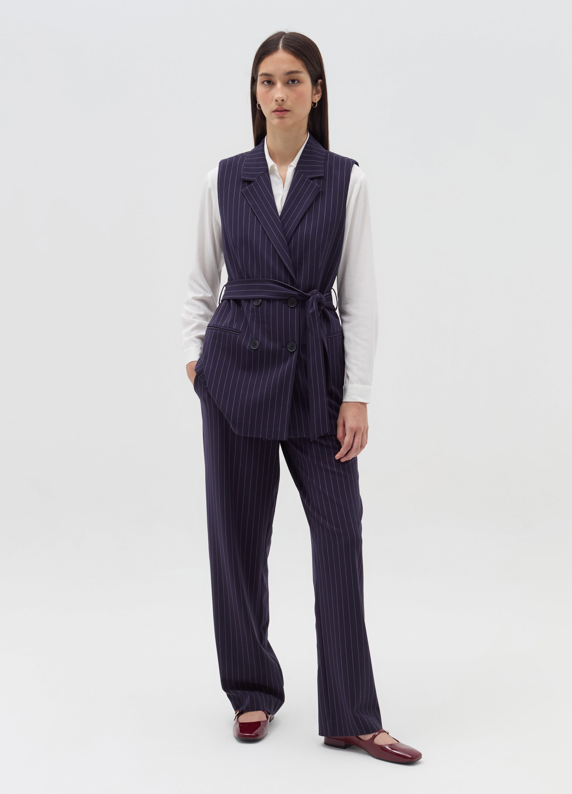 Ovs Straight-Fit Stretch Trousers