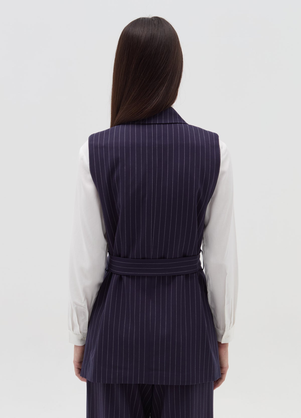 Ovs Double-Breasted Gilet With Belt