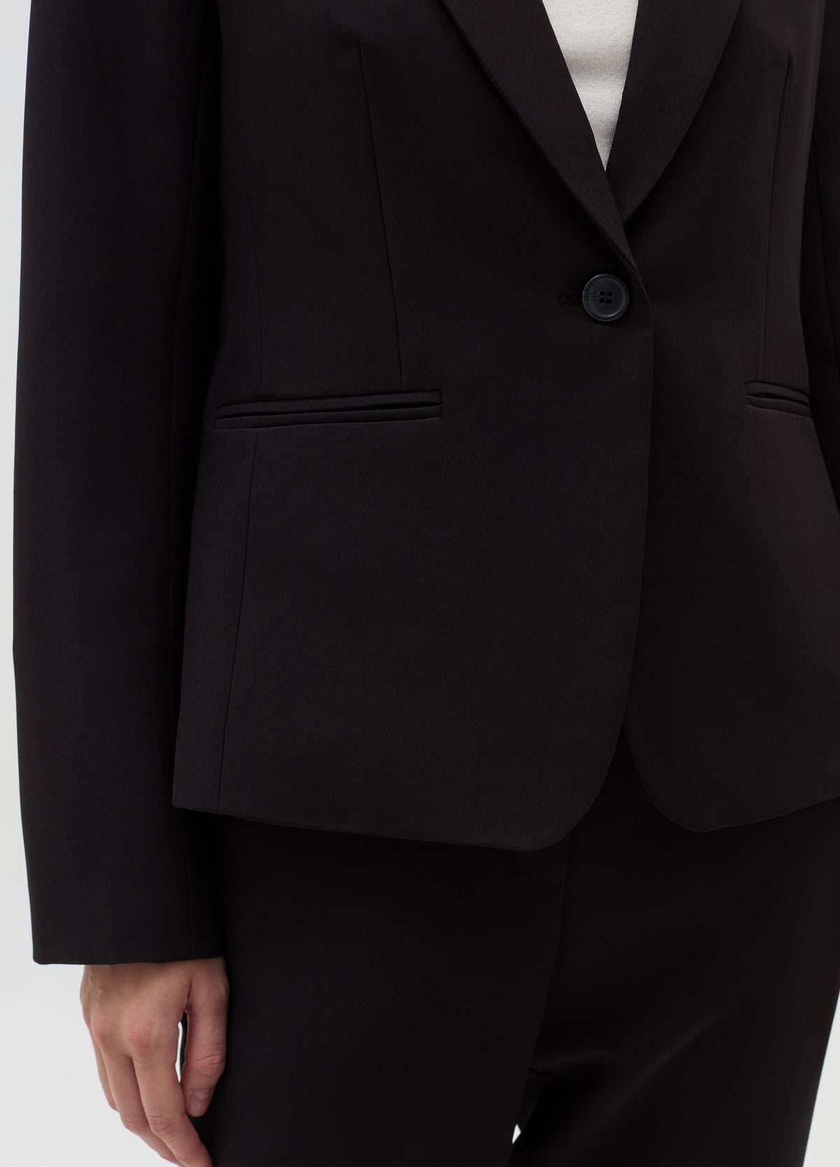 Ovs Solid Colour Single-Breasted Blazer