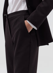 Straight-Fit Trousers With Turn Ups
