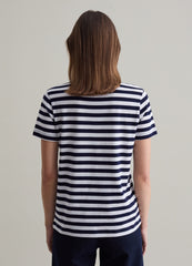 Striped T-Shirt In Supima Cotton