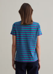 Striped T-Shirt In Supima Cotton