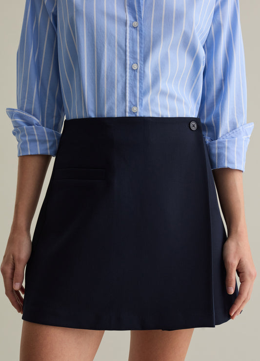 Short Wraparound Shirt