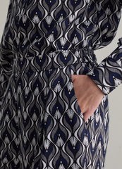 Ovs Relaxed-Fit Trousers With Pattern Print