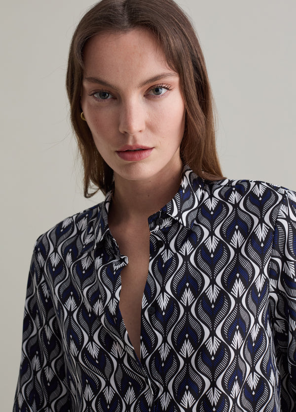 Ovs Shirt With Liberty Pattern Print