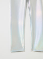 Metallic-Effect Leggings