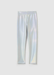 Metallic-Effect Leggings
